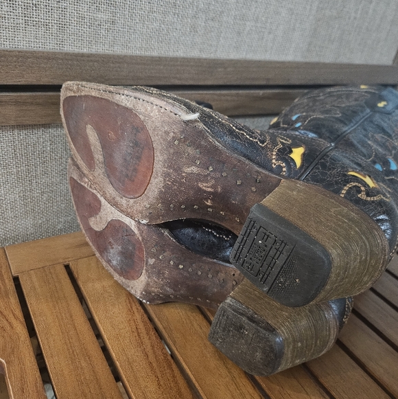 Corral Butterfly Leather Boots - Picture 5 of 6